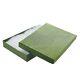 100 Pcs Large Green Canvas Cotton Filled Gift Boxes 6-1/8 X 5-1/8 X 1-1/8 H