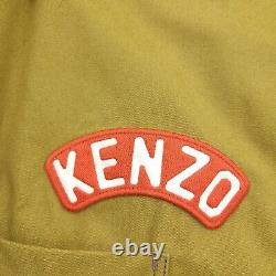 $1195 KENZO Sailor Workwear Logo Patches Canvas Jacket Mens Size Large