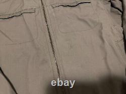 Arc'teryx Arcteryx Crosswire Canvas Full Zip Jacket Grey Khaki Men's Size L/XL