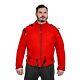 Arming Doublet Canvas Cotton Medieval 15th Century Viking Handmade Pourpoint Red
