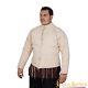 Arming Doublet Medieval Knight Sca Handmade Pourpoint Canvas Cotton Costume Ecru