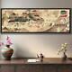 Chinese Painting Wall Art Decor Canvas Print Gift Town Large Framed Panoramic