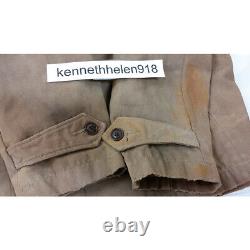 Denim & Supply Ralph Lauren Slim Cotton Canvas Coat Jacket Brown Mens Size Large