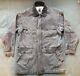 Drover Station No. 4 Gray Duster/drover Heavy Cotton Canvas Coat Large Euc