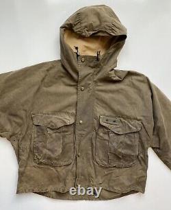 Filson Wading Jacket Style 1437 / Brown / Men's Large / Made In USA