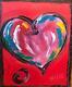 Heart Impressionist Large Original Oil Painting Wall Drtheh