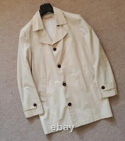 HERITAGE RESEARCH TRENCH COAT Mac Raincoat Mens M Lightweight was £490