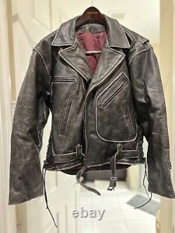 Historic ORIGINAL 90's KISS ARMY Leather Jacket (FIST)