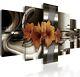 Large Canvas Wall Picture Art 5 Pack Flowers 80x40 In Soundproofing Livingroom