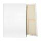 Large Canvas For Painting, 2 Pack 30x40 White Pre Stretched Canvases Fivefold