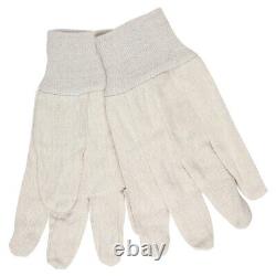 MCR Safety 8100 Liberty 4501Q Gloves Cotton Canvas White 300 Pairs 4501 8100