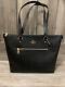 Nwt Coach Crossgrain Leather Gallery Tote C4665 Black