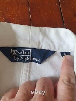 Polo Ralph Lauren Cotton Canvas Jacket RL Sail Cloth sz L