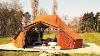 Roasted Pumpkin Billy Joe Double Bell Tent Autentic Luxury Cotton Canvas Tents