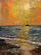 Sailing (original Hand Painted Art Impressionism) 20x24 Large Painting