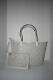 Tory Burch Ever Ready Woven Monogram Tote Bag In New Ivory #145634 Nwt
