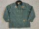 Vintage Carhartt Jacket Men's L Green Canvas C10htg Detroit Lined 90s Snap Usa