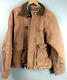 Vintage Duxbak Cotton Canvas Duck Hunting Coat Jacket, Brown, Quilted Lining, L