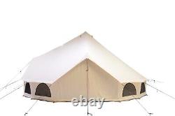 WHITEDUCK Avalon Canvas Bell Tent for Camping & Glamping Spacious & Luxurious