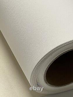 60x100'/rouleau, Toile d'encre mate en polyester coton pour imprimante jet d'encre à base d'eau de grande taille