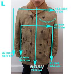 Manteau en toile de coton slim Denim & Supply Ralph Lauren marron pour homme, taille large