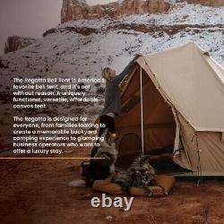 Tente WHITEDUCK Canvas Bell 3M Olive imperméable pour camping en famille et glamping lors des régates