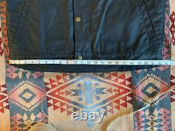 Veste en toile cirée Ginew, noir, taille XL pour hommes, Indian Country USA NEUF, PDSF 525 $